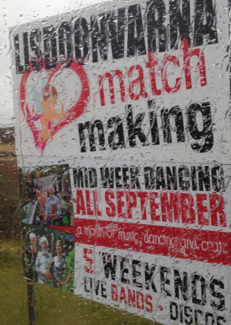 Lisdoonvarna in County Clare hosts a matchmaking festival every year.  Read the details for yourself.  Who knows, maybe your true love is waiting...