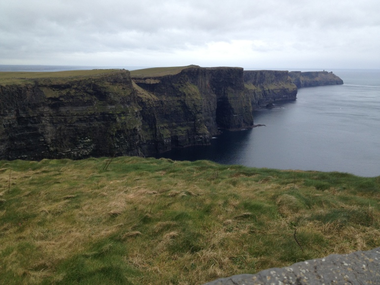 The Cliffs of Moher - a lot of movies have been filmed on these cliffs and they are a must-see in Ireland.  Among the movies filmed here including the infamous Princess Bride. 