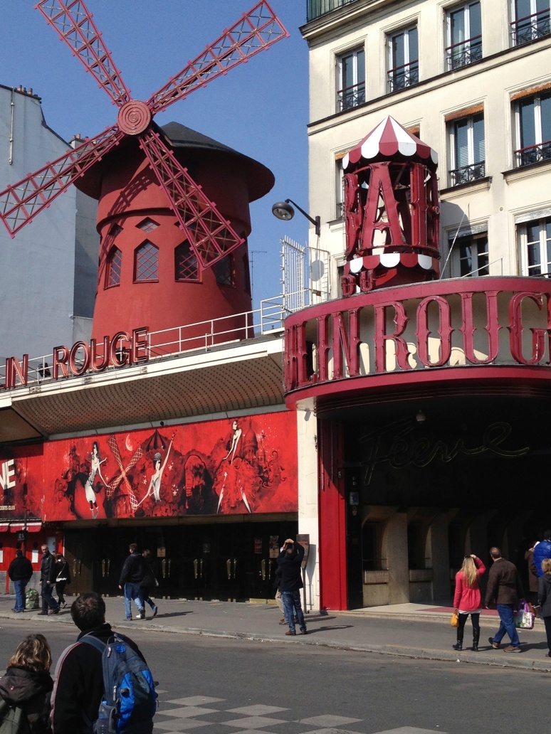 I'd also never been to the Moulin Rouge, which is, not surprisingly, in the red light district of Paris. 