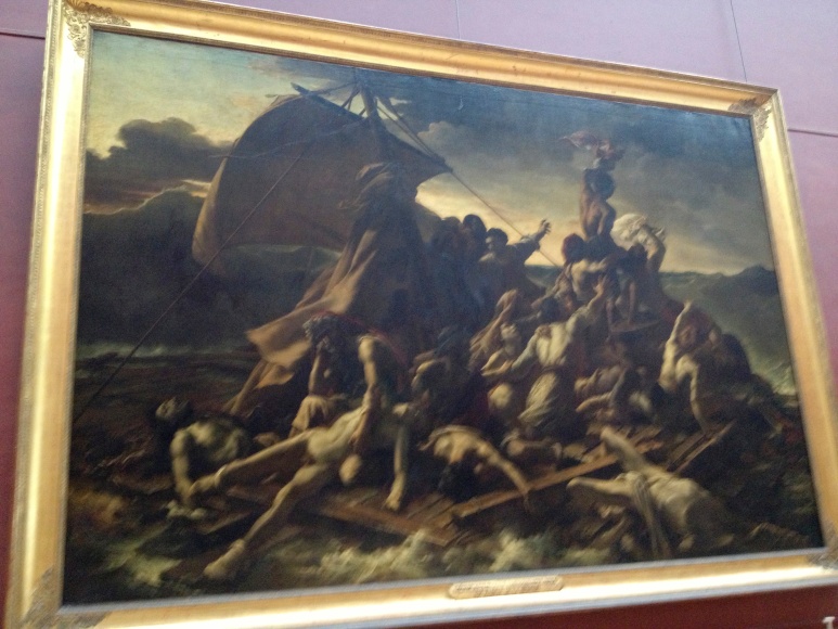 The Raft of the Medusa - I didn't know this painting existed until Rick Steves' book kindly pointed it out to me, but apparently it is the prototype of French Romanticism and is based on an actual 150 person shipwreck. 