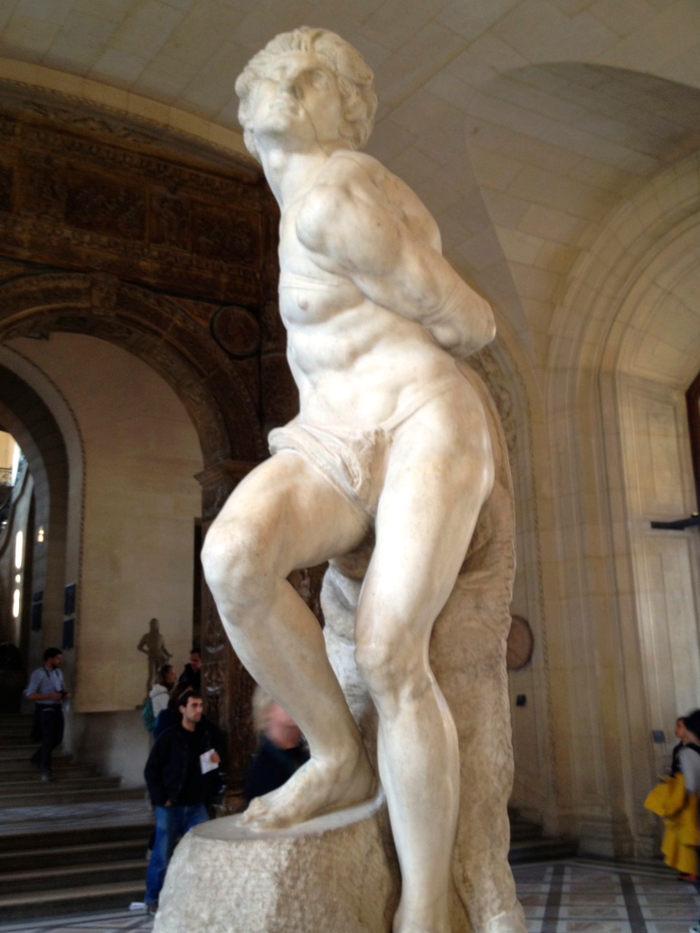 Michelangelo's The Rebellious Slave 