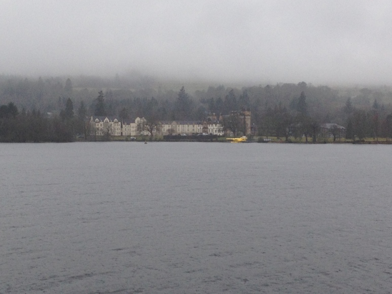 We took a boat ride on Loch Lomand. Unfortunately, the weather was not superb and we couldn't see much but it was very cool anyways. 